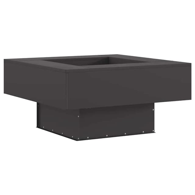 Feuerstelle Schwarz 80 x 80 x 40 cm Stahl vidaXL