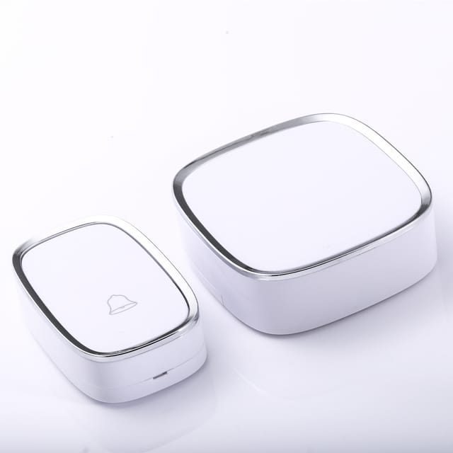 Kabellose Türklingel, 300 M Wasserdichte Türklingel, Kabellose Türklingel Mit 1 Sender & 1 Plug-in-empfänger & 36 Klingeltönen, 4 Lautstärkestufen Für Zuhause, Büro Und Geschäft