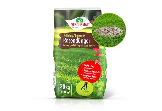 Höfer Chemie Gmbh - 20 kg verdurmax® Rasendünger Frühling / Sommer