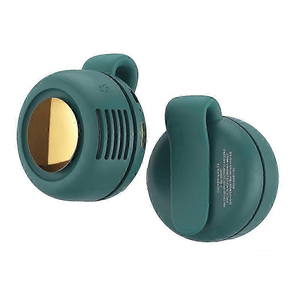 Tragbarer Clip-ventilator, Wiederaufladbarer Mini-usb-clip-ventilator, Nacken- Und Hüftventilator, Verstellbarer Luftkühlventilator.