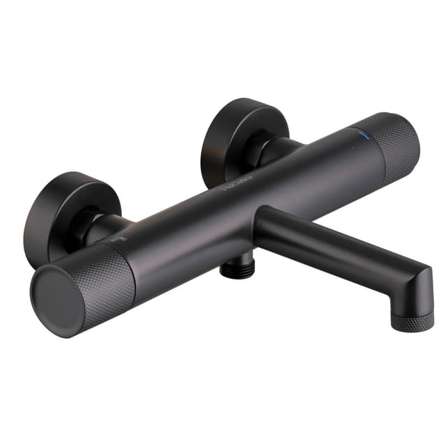 Paulgurkes - Badewannenarmatur Matt-Schwarz Wannenarmatur Serie nox