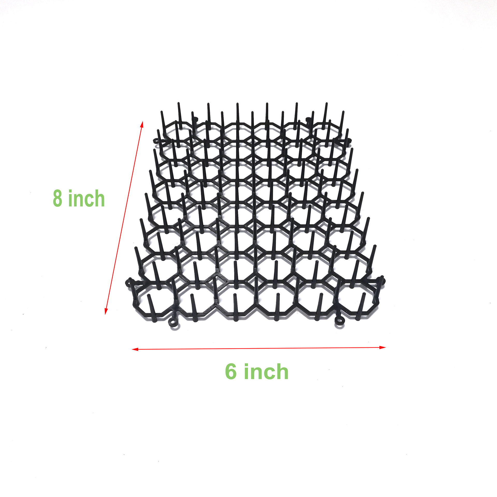 Set Mit 12 Anti-katzenmatten Mit Spikes, Kunststoffmatten Für Den Garten, Für Katzen
