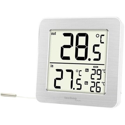 Technoline - Temperaturstation ws 7049 weiß tragbare Wetterstation