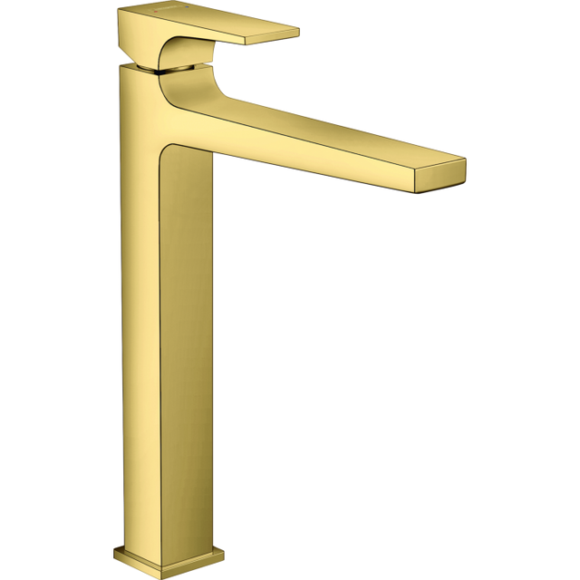 Metropol - Waschtischarmatur mit Ablaufgarnitur Push-Open, Gold poliert 32512990 - Hansgrohe