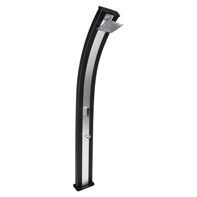 Solardusche Slim Line Duo schwarz Solardusche - Steinbach