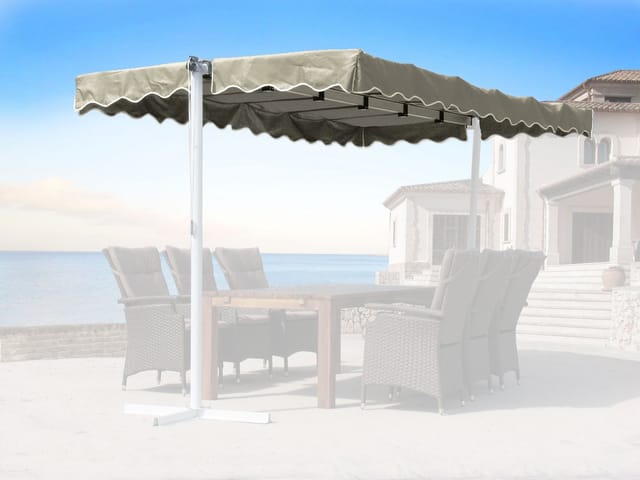 Ersatzdach Standmarkise Dubai Markise Sand 375 x 225 cm