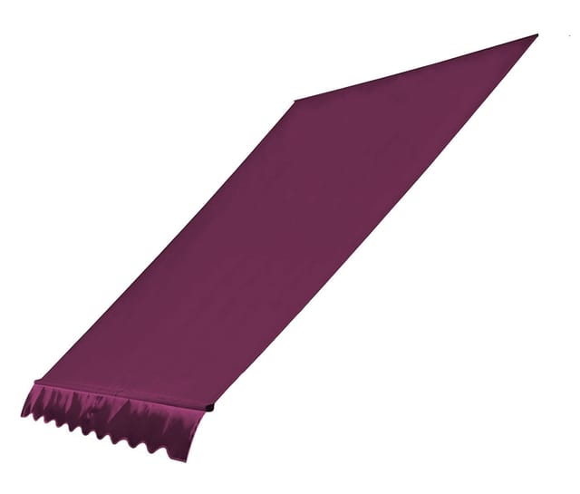 Ersatzdach für Klemmmarkise 200x130cm Bordeaux Balkon Sonnensegel Ersatzbezug