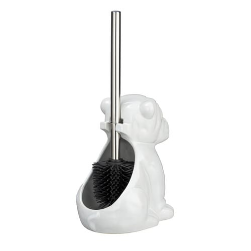 WC-Garnitur Bulldog Weiß Keramik, Weiß, Keramik weiß - weiß - Wenko
