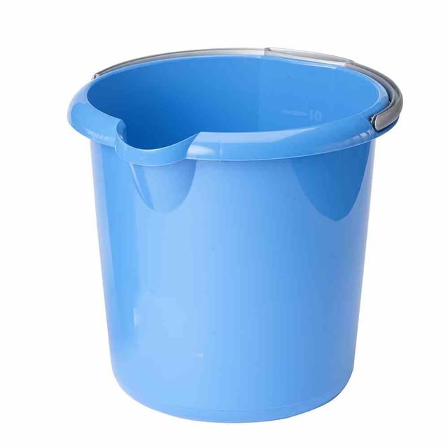 Eimer rund 10 l mit Ausguss