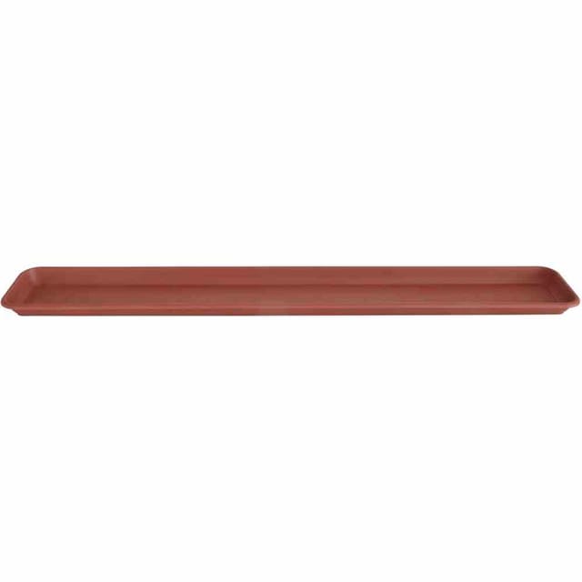 Siena Garden - Untersetzer 58 x 15,9 x 3,1 cm, terracotta zu Balkonkasten 60 x 16,9 cm