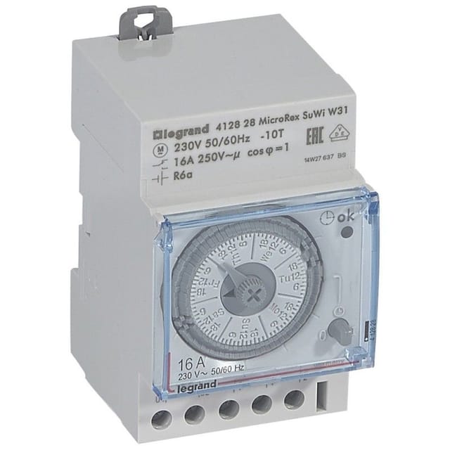 Legrand SCHALTUHR SUWI WOCHENSCHALTUHR (MICROREX W31 230V)
