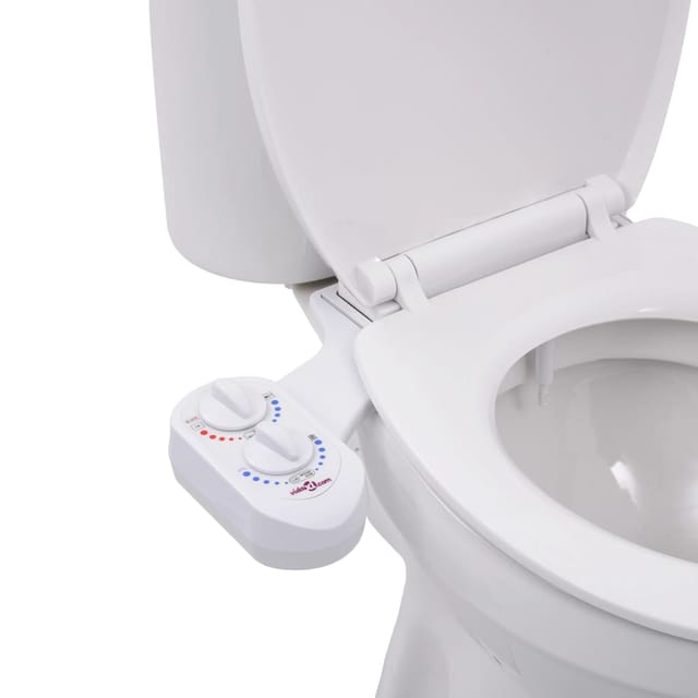 Bidet-Aufsatz für Toilettensitz Heißes Kaltes Wasser Einzeldüse vidaXL