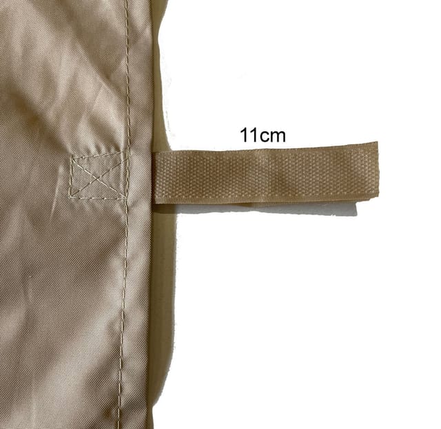Quick-star - 4 Seitenteile mit pvc Fenster 300x193cm für Pavillon Sahara 3x3m Seitenwand Sand