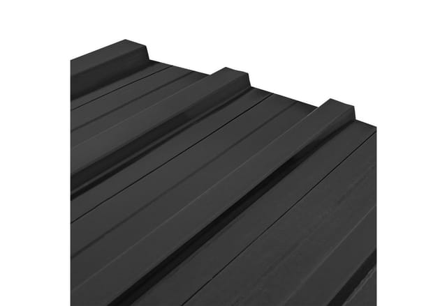Estexo - Trapezblech Profilblech Metallblech 12 Stück Dachblech Stahlblech Dach Platten Anthrazit