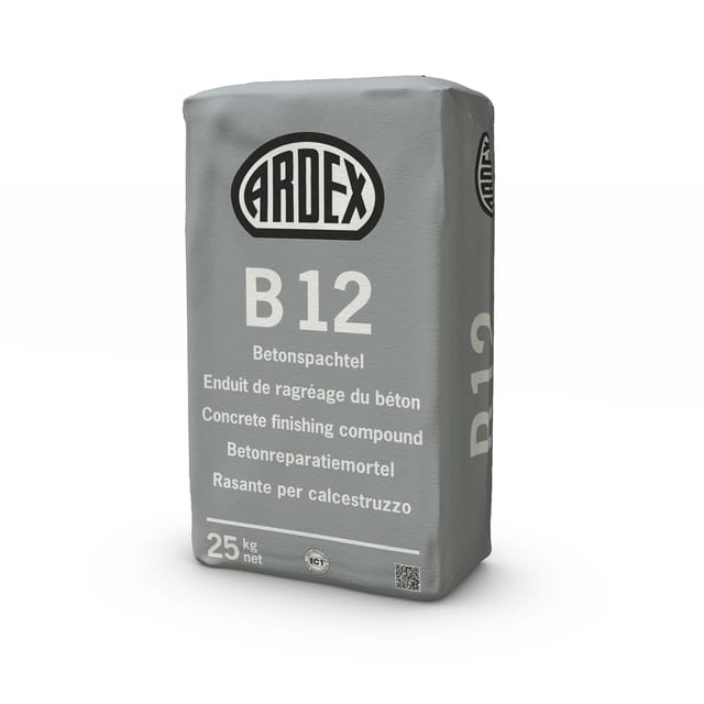 Ardex - b 12 25 kg/Sa Betonspachtel Verbr.1,2 kg P/qm/mm