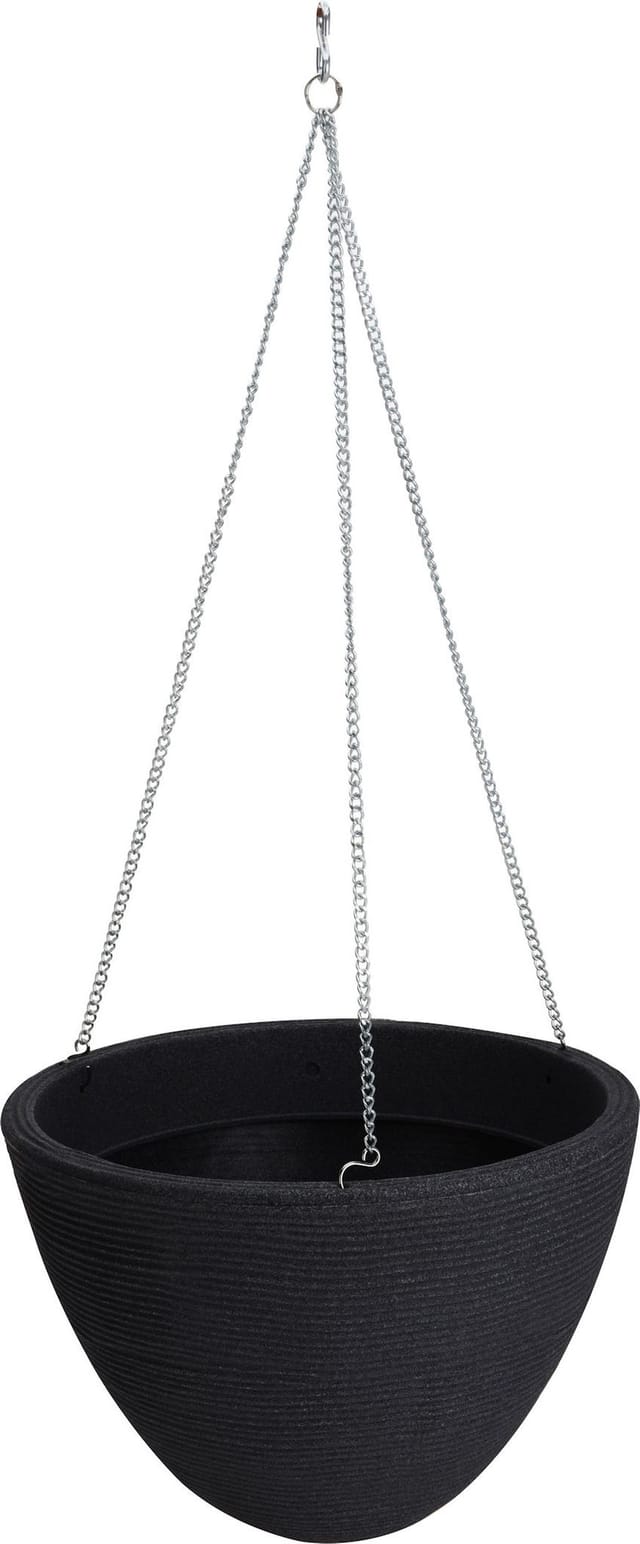 Pflanztopf zum hängen - ø 33 cm - Hänge Blumenampel inklusive Kette