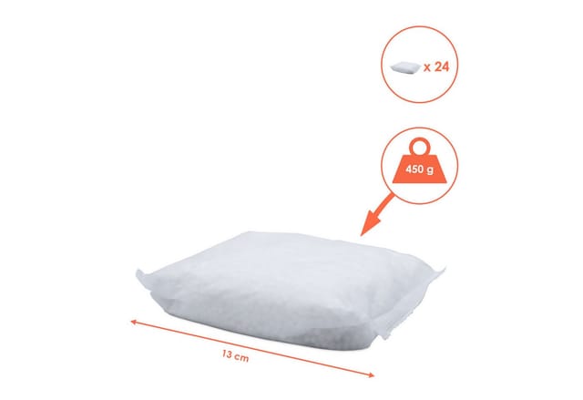 Spetebo - 24x 450g Luft Entfeuchter Nachfüllpack - Raum Trockner Granulat Nachfüll Beutel
