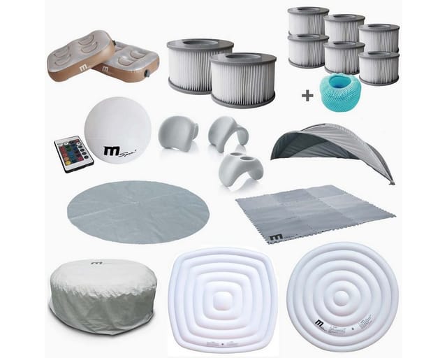 Wetterhaube Abdeckhaube für Brast MSpa Whirlpool 6 Personen 215x70cm