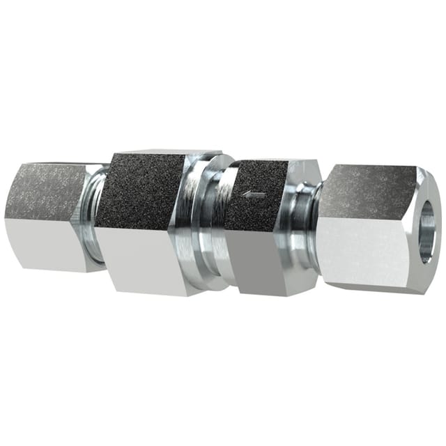 Riegler - Rückschlagventil, Rohr-AØ 8mm, pn max. 400, Stahl verzinkt