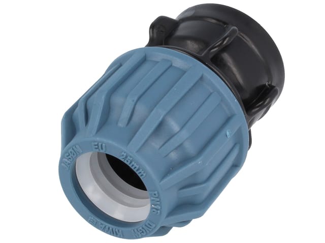 Jason - PP-Klemmverbinder mit ig ø 32 mm x 1 Zoll - dvgw zugelassen