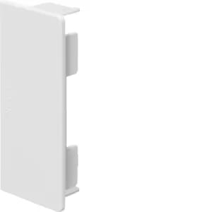 Hager Endstück zu LF 40x90mm verkehrsweiß LF4009069016