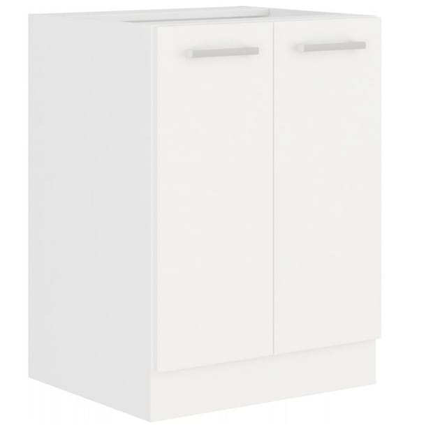 Küchen Preisbombe - eko White Unterschrank 60 Weiss matt Küchenzeile Küchenblock Küche Einbauküche