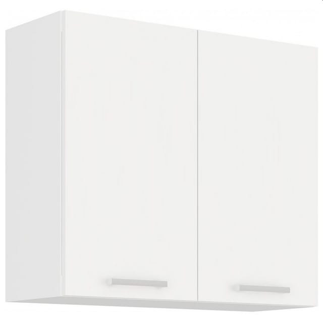 Küchen Preisbombe - eko White Hängeschrank 80 Weiss matt Küchenzeile Küchenblock Küche Einbauküche