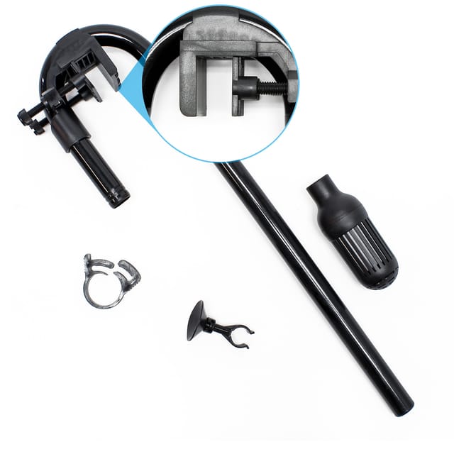 SunSun Ersatzteil für HW-402B Aquarium Außenfilter - Ansaugung Set, Ansaugungsset für Aquariumfilter inkl. Ansaugkorb, Schlauchschelle, Saughalter,