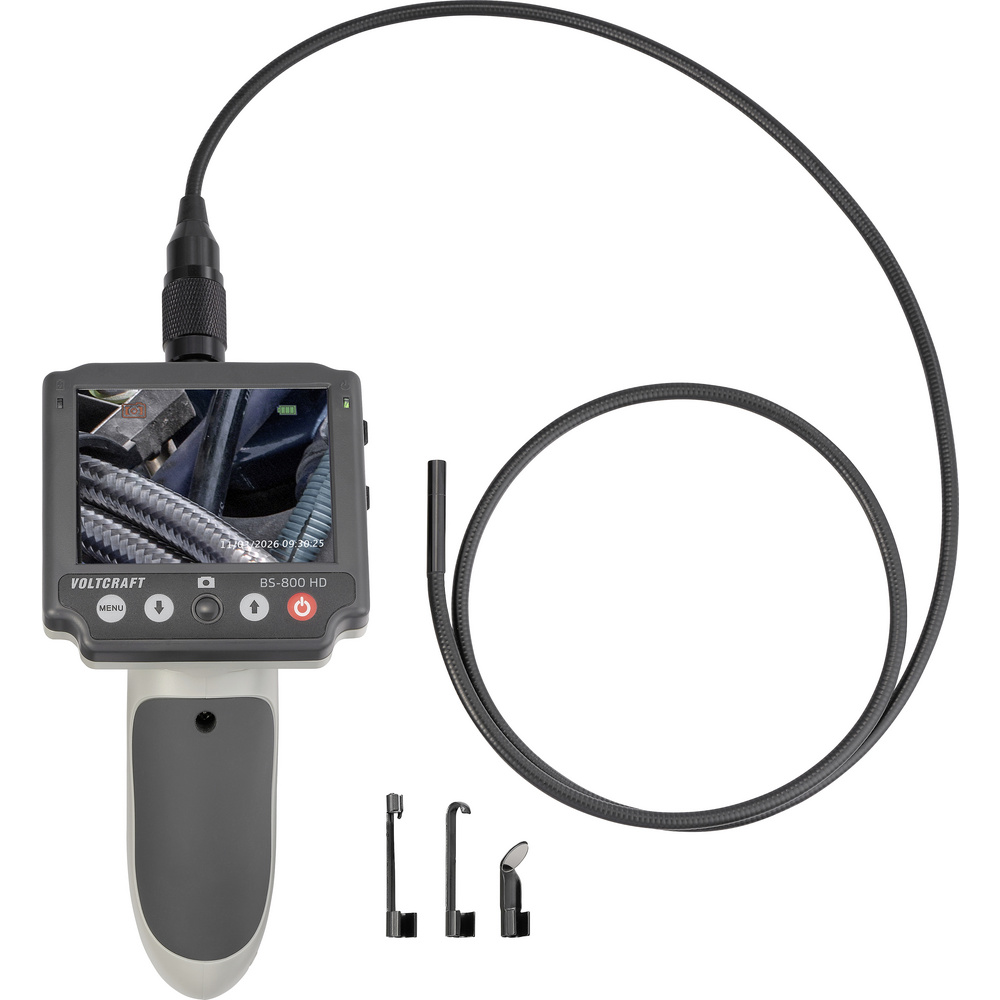 Voltcraft Bs-800 Hd Endoskop Sonden-ø: 5.5 Mm Sonden-länge: 1 M Kameraauflösung 1280 X 720