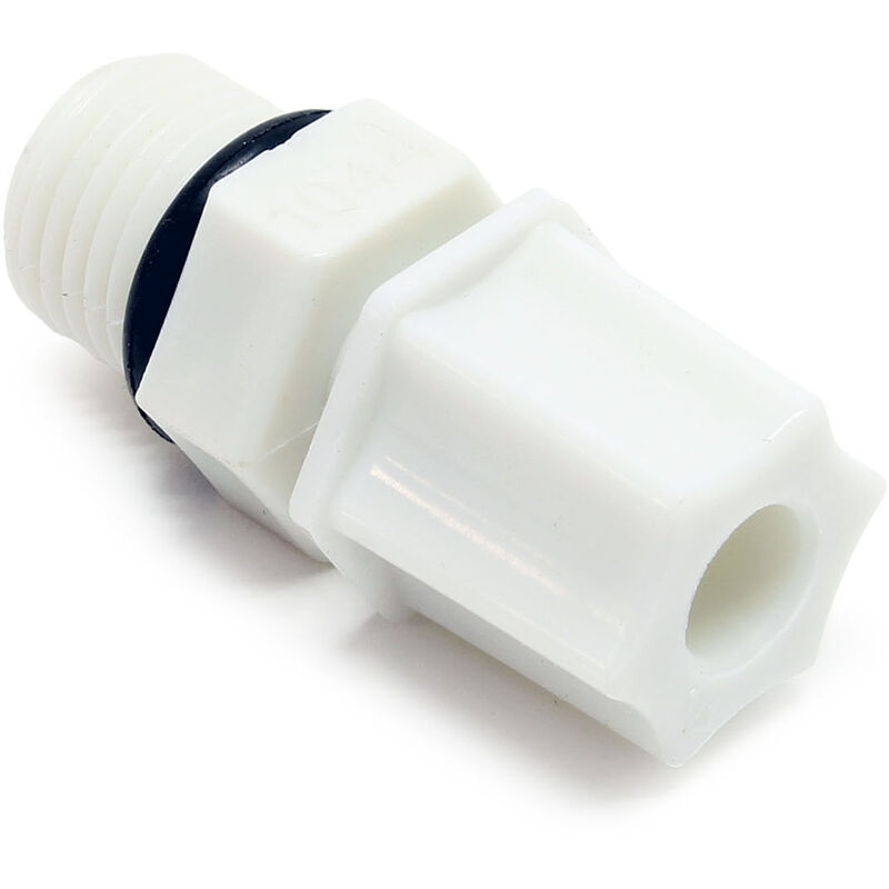 Wiltec - Naturewater Jaco Fitting für Schlauch 6,35 mm (1/4') und mit 13,12 mm (1/4') ag, für Trinkwasser Ultrafiltration Mikrofilter Umkehrosmose