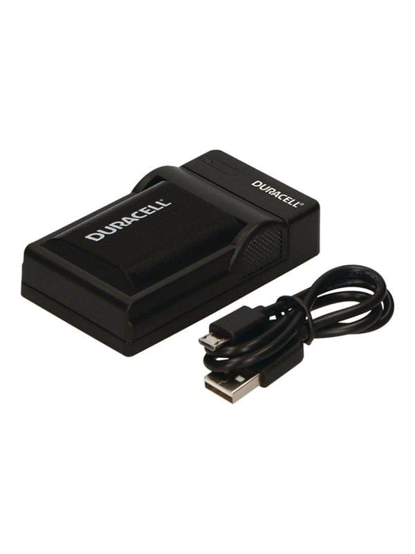 Duracell - USB-Batterieladegerät - Schwarz - für Z-Cam E2C Blackmagic Micro Studio Camera 4K Canon eos 5D, 5DS, 60, 6D, 70, 7D, 90