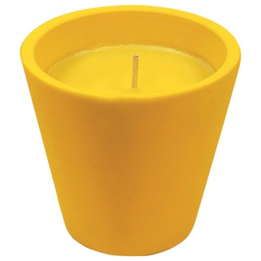 Terracotta-Glas mit Citronella-Kerze, 24 Stunden, für Garten und Terrasse