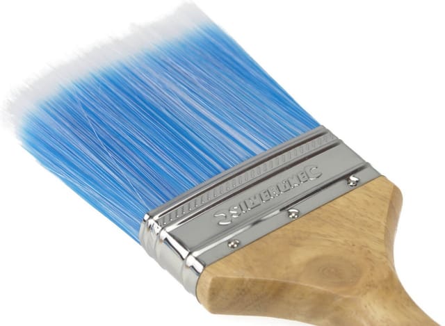 5er Set Malerpinsel Flachpinsel Lasurpinsel mit synthetischen Borsten