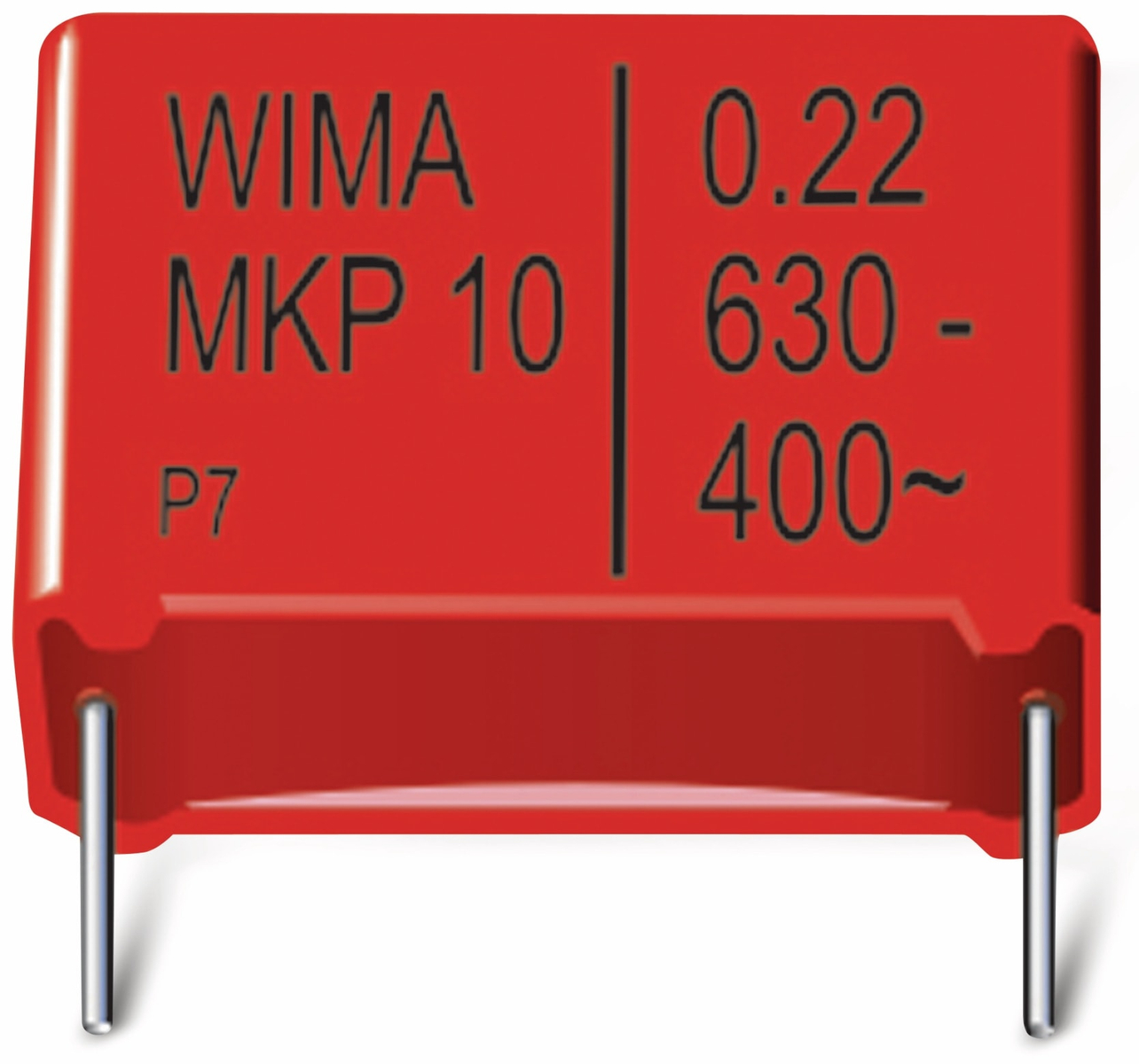 Wima - Folienkondensator, 0,022UF, 400V-, radial, rm 10, MKP1G022203C00KSSD