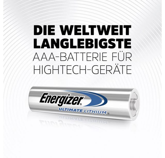 Energizer - Ultimate FR6 Mignon (AA)-Batterie Lithium 3000 mAh 1.5 v 20 St.
