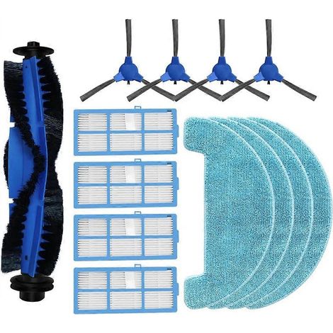 Für Polaris Pcr 1050 / 1229 / 3200 / 1020 / 1028 Iq Home Aqua Roller, Seitenbürste, Filter, Reinigungstücher, Saugroboter
