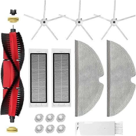 Kit D'Accessoires Pour Avateur Xiaomi Roborock S5 Max, S6 Max, S6 Pure, S6 Maxv, S50, S51, S55, S60, S65, S5 Et S6.