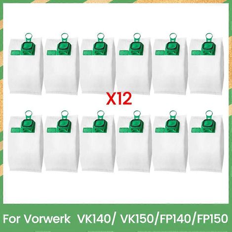 Ersatz-staubbeutel (12er-pack) Für Vorwerk Vk140/vk150/fp140/fp150 Bodenstaubsauger – Ersatzteile