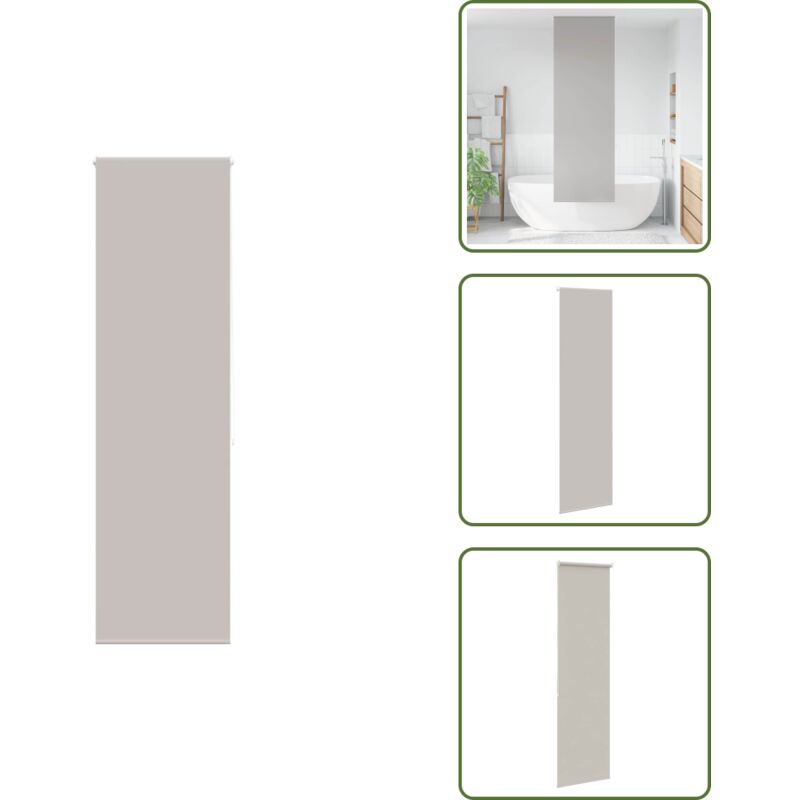 Duschrollo 60x240 cm Stoffbreite 56 cm - Duschrollo - Duschrollos - Duschvorhang - Dusche Rollo