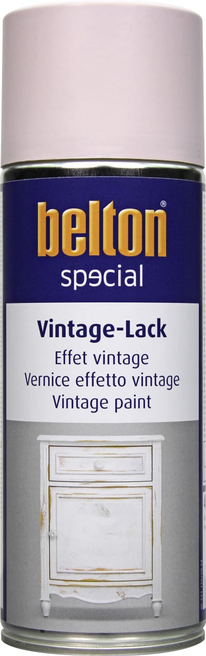 Vintage Lackspray 400 ml roserot Sprühlack Buntlack Spraylack - Belton