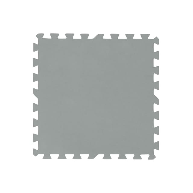 Flowclear™ Pool-Bodenschutzfliesen Set, 9 Stück á 50 x 50 cm, grau