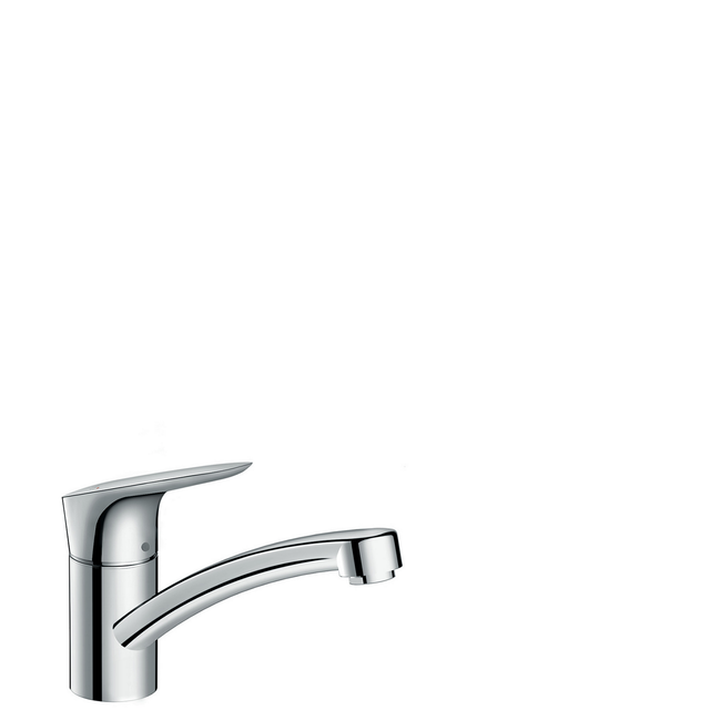 Logis 120 Küchenarmatur 71831000 chrom, Niederdruck, schwenkbarer Auslauf 360° - Hansgrohe