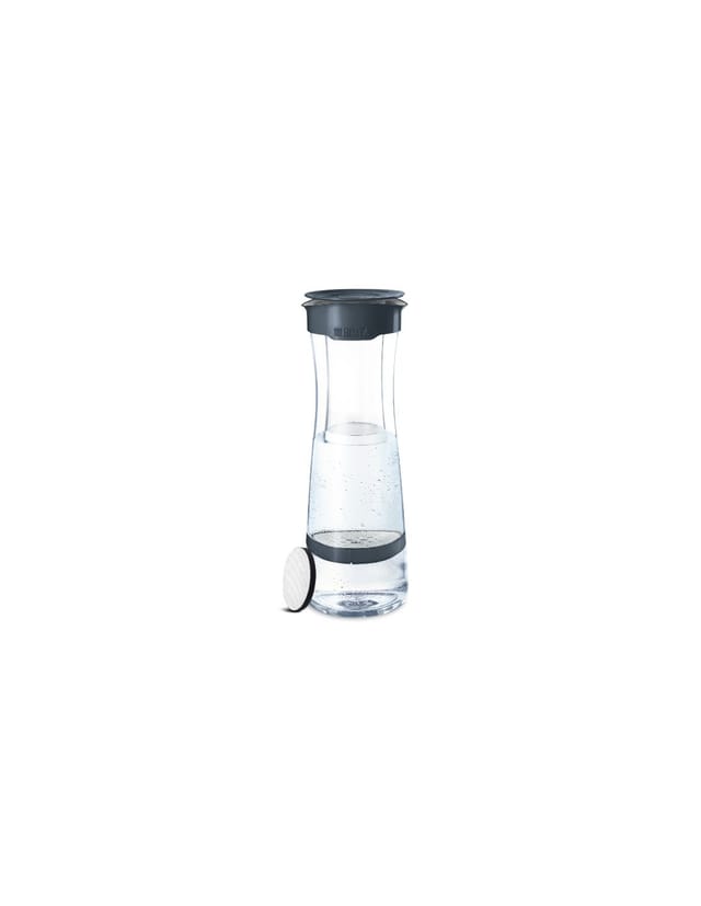 Brita Fill & Serve Mind Wasserfilterflasche Dunkelgrau 1,3L