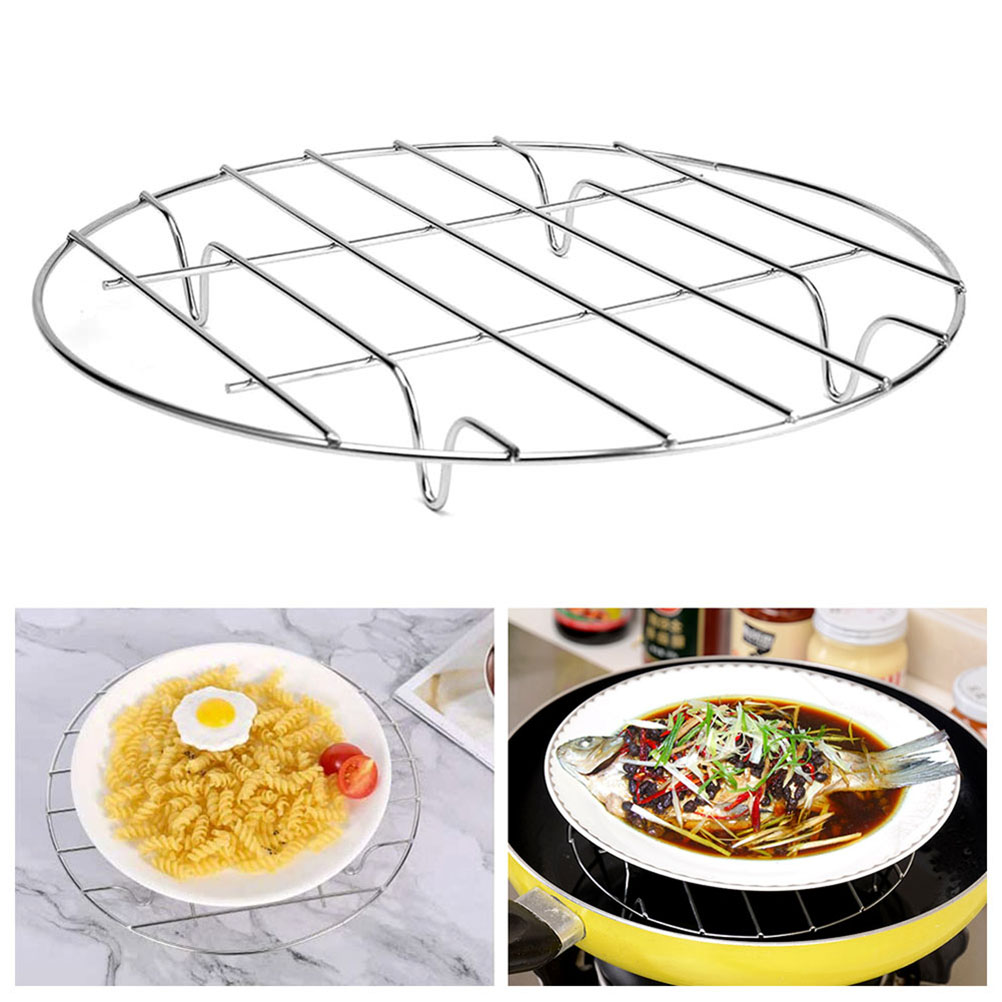 Stabile Edelstahlhalterung Für Schnellkochtöpfe, Ideal Zum Dämpfen.