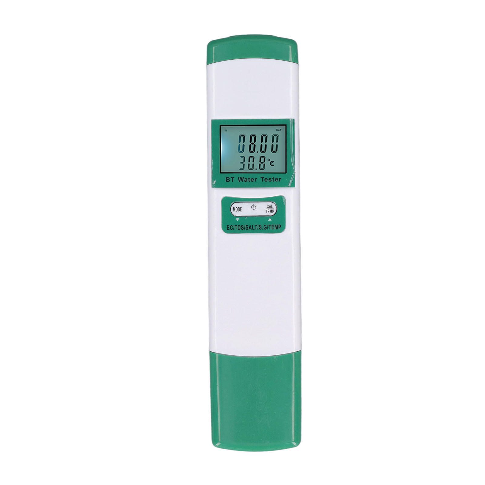 Bluetooth Ec Tds Salt Sg Temp 5 In 1 Wassertester, Qualitätsprüfstift Für Schwimmbad Und Aquarium.