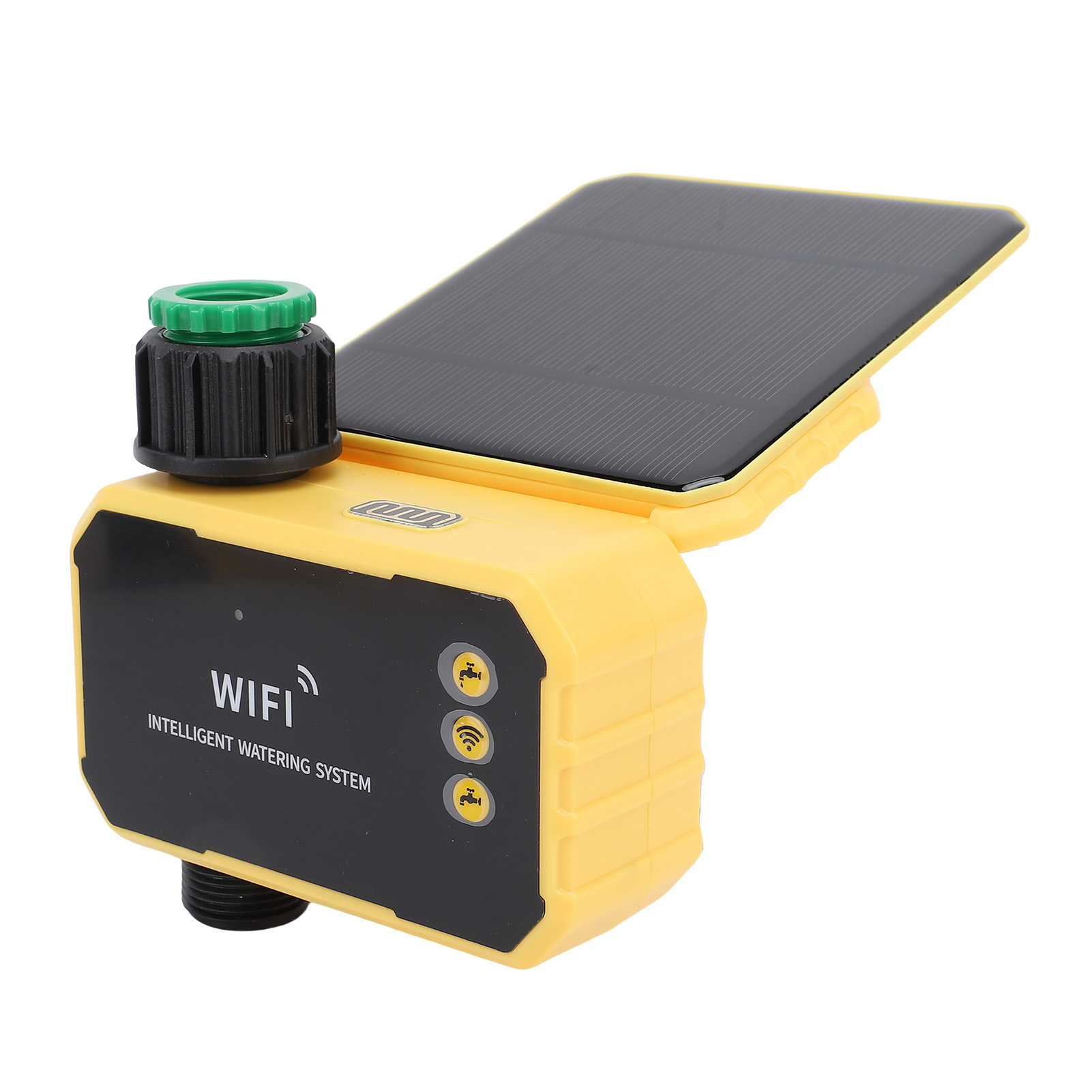 Wlan-solar-bewässerungstimer, Automatisches Bewässerungsventil, Schlauchsteuerung Für Villen, Balkone Und Dachgärten.