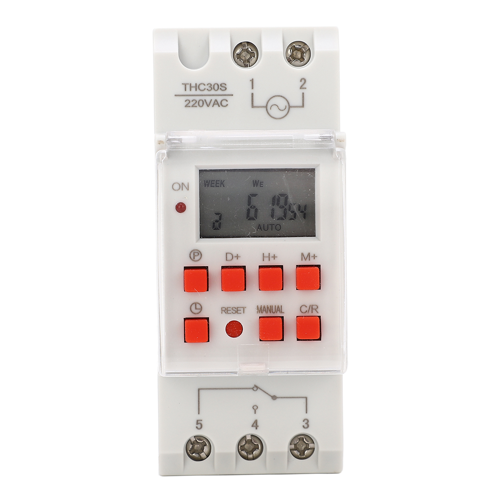 Digitaler Timer 1 Sekunde, 168 Stunden, 20 Ein/aus-zyklen, Lcd-bildschirm, Programmierbar Für Ac 220-240v-geräte.