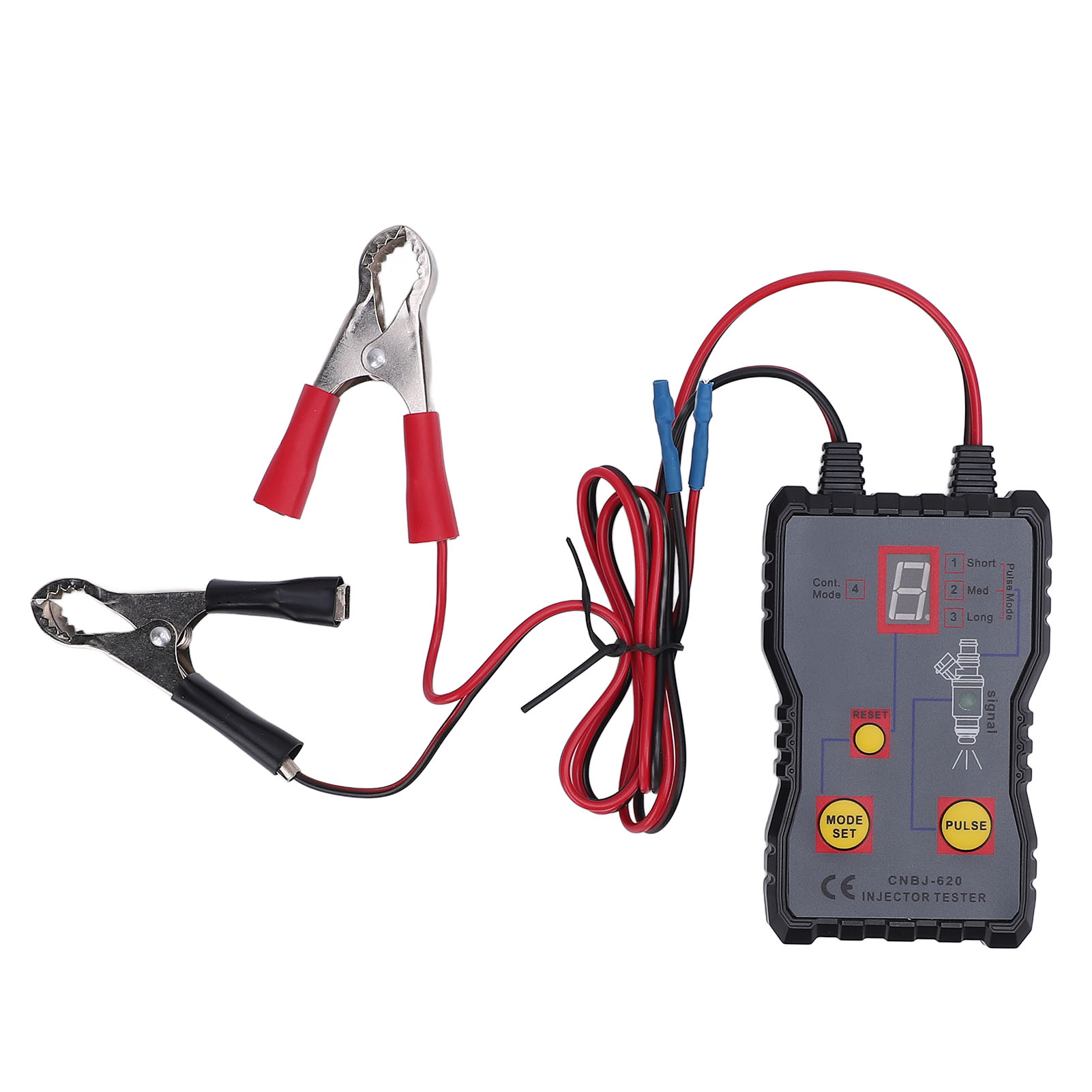 Kraftstoffeinspritzdüsen-testkit, 4 Impulsmodi, Flüssigkeitsprüfgerät Für Automobile Und Motorräder Cnbj-620 12v.