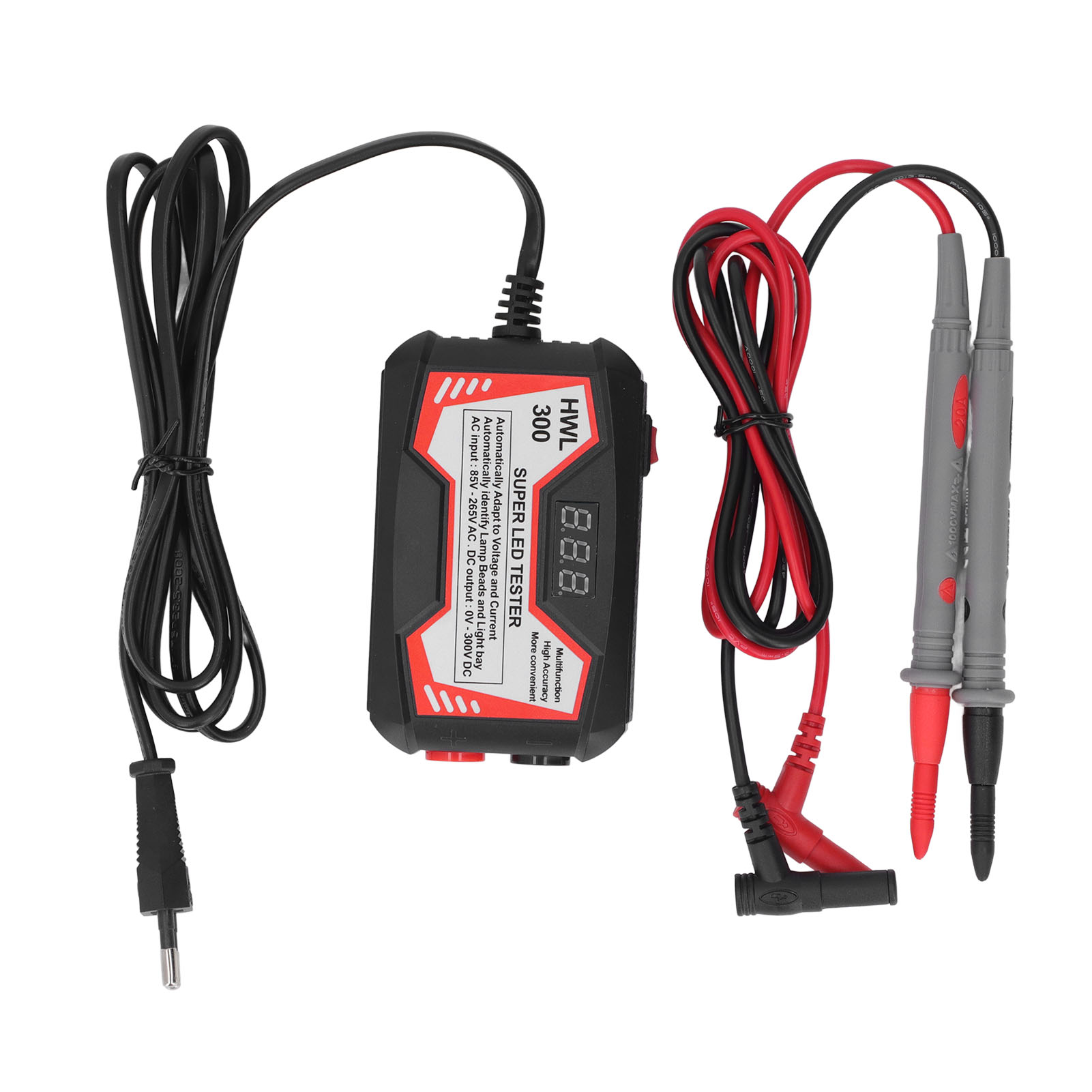 Led-lampenperlentester, Kostenloser Abs-koffer, Tv-hintergrundbeleuchtungs-testgerät Für Reparaturen, Eu-stecker 85-265v.
