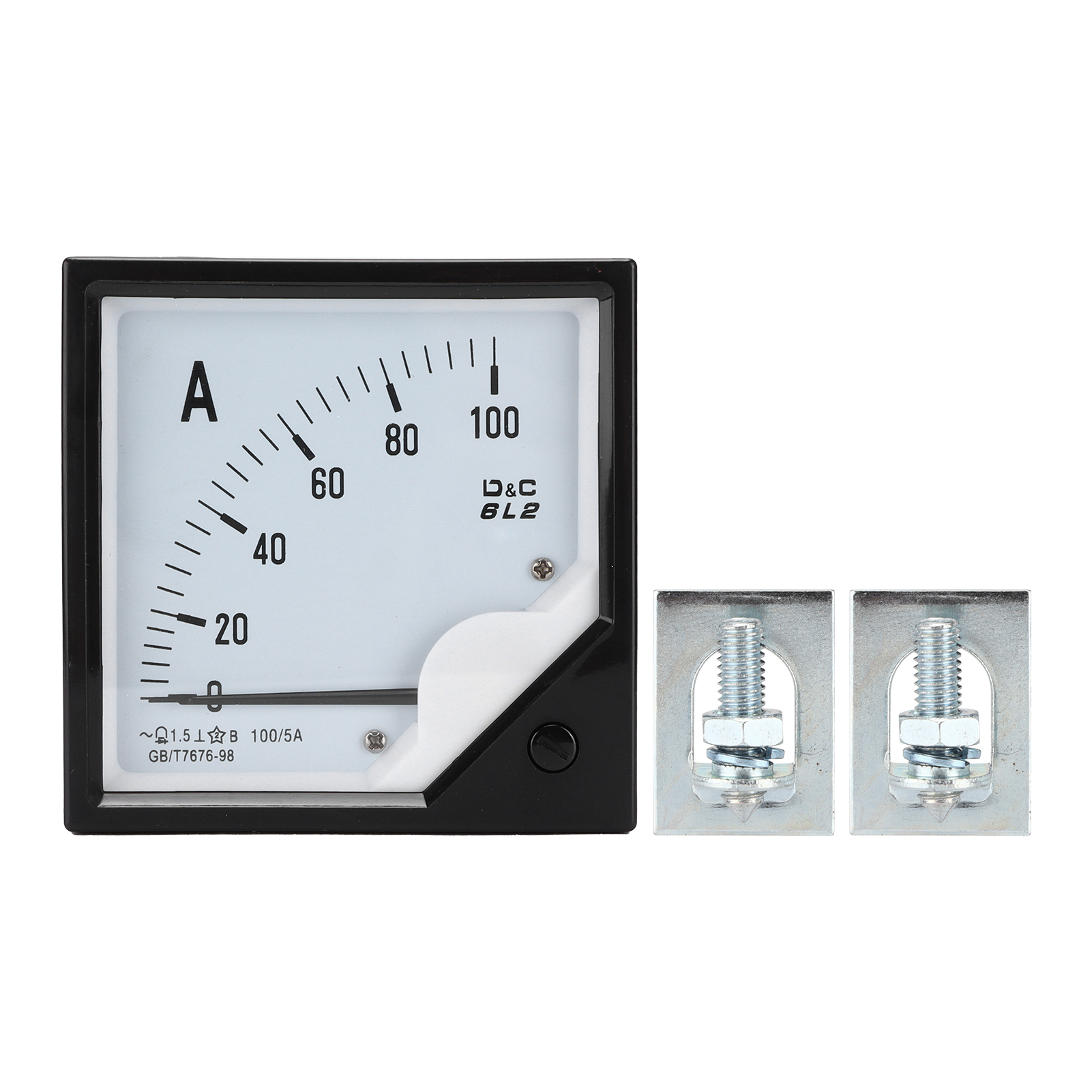 6l2 100a/5a Analoges Panel-amperemeter, Zeiger, Strommesser Für Die Chemische Industrie.